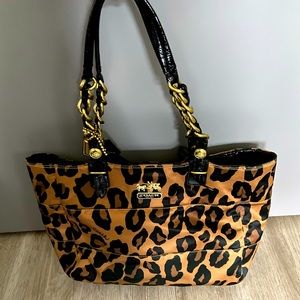 Coach Cheetah Print Handbag